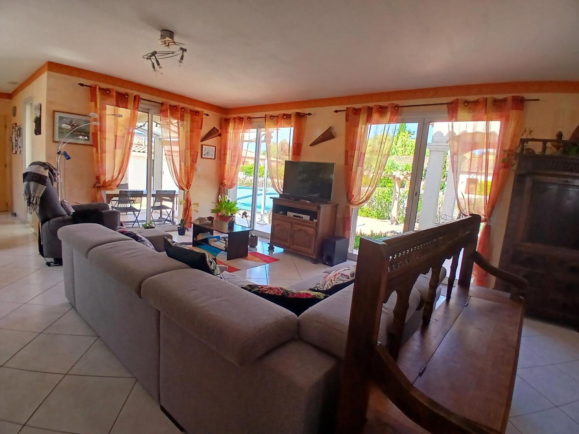 Bed and Breakfast Lauriers Roses Puisserguier Exterior foto